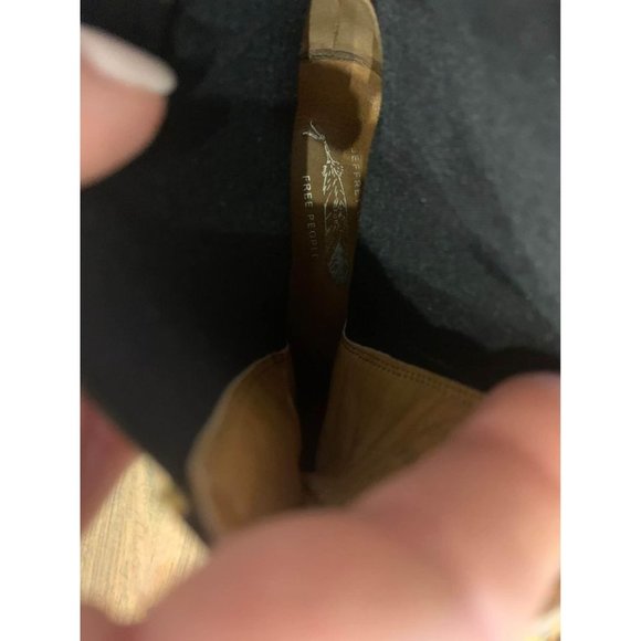 Jeffery Campbell Free People snakeskin boots, triangle heel, Woman’s Size 7 - Picture 6 of 10